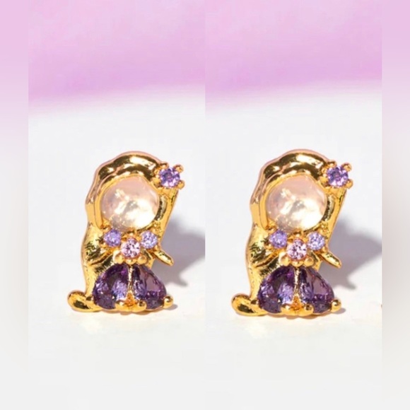 BaubleBar Jewelry - Disney Princess Rapunzel from Tangled Earring Set